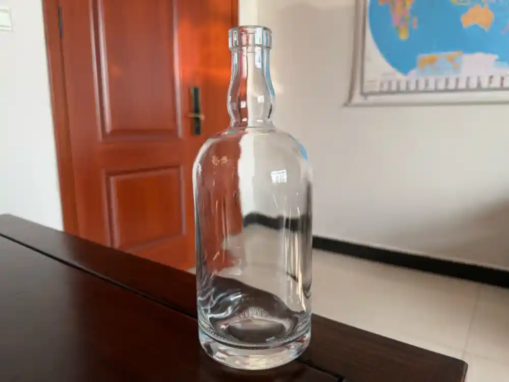 Glasflaschen mit hohem Feuersteingehalt