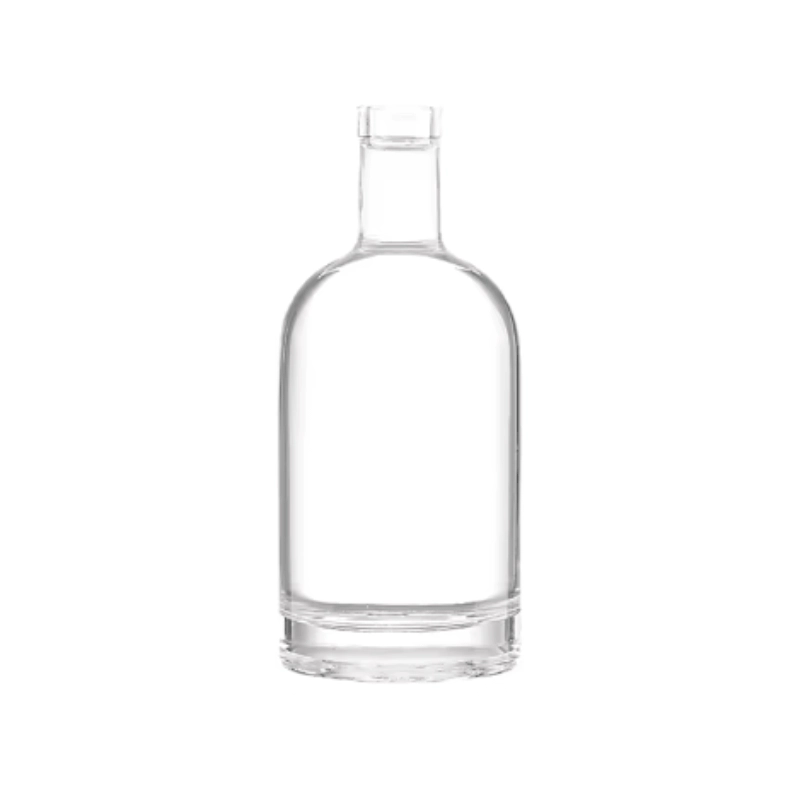 RS081 · Runde Glasflasche