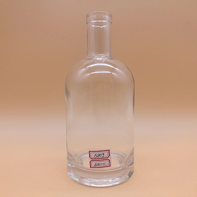 RS098 · Runde Glasflasche